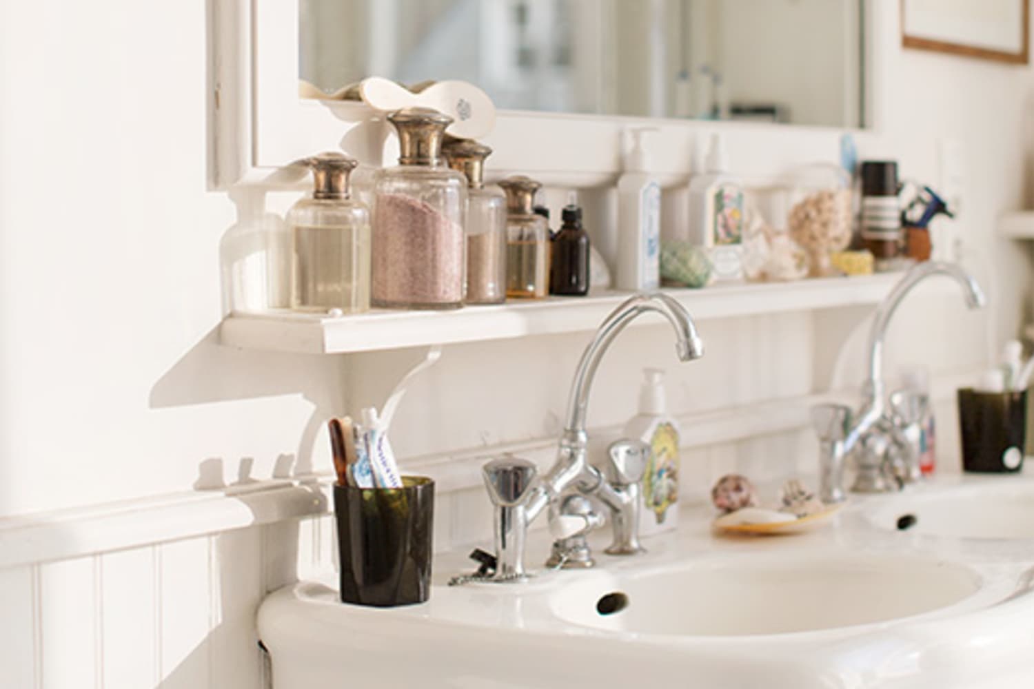 How To Install A Bathroom Sink Floating Shelf