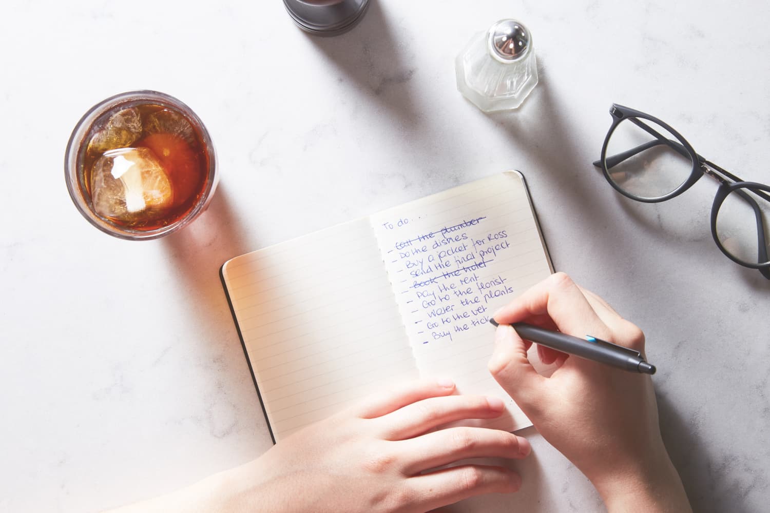 Bad writing. Bad handwriting.