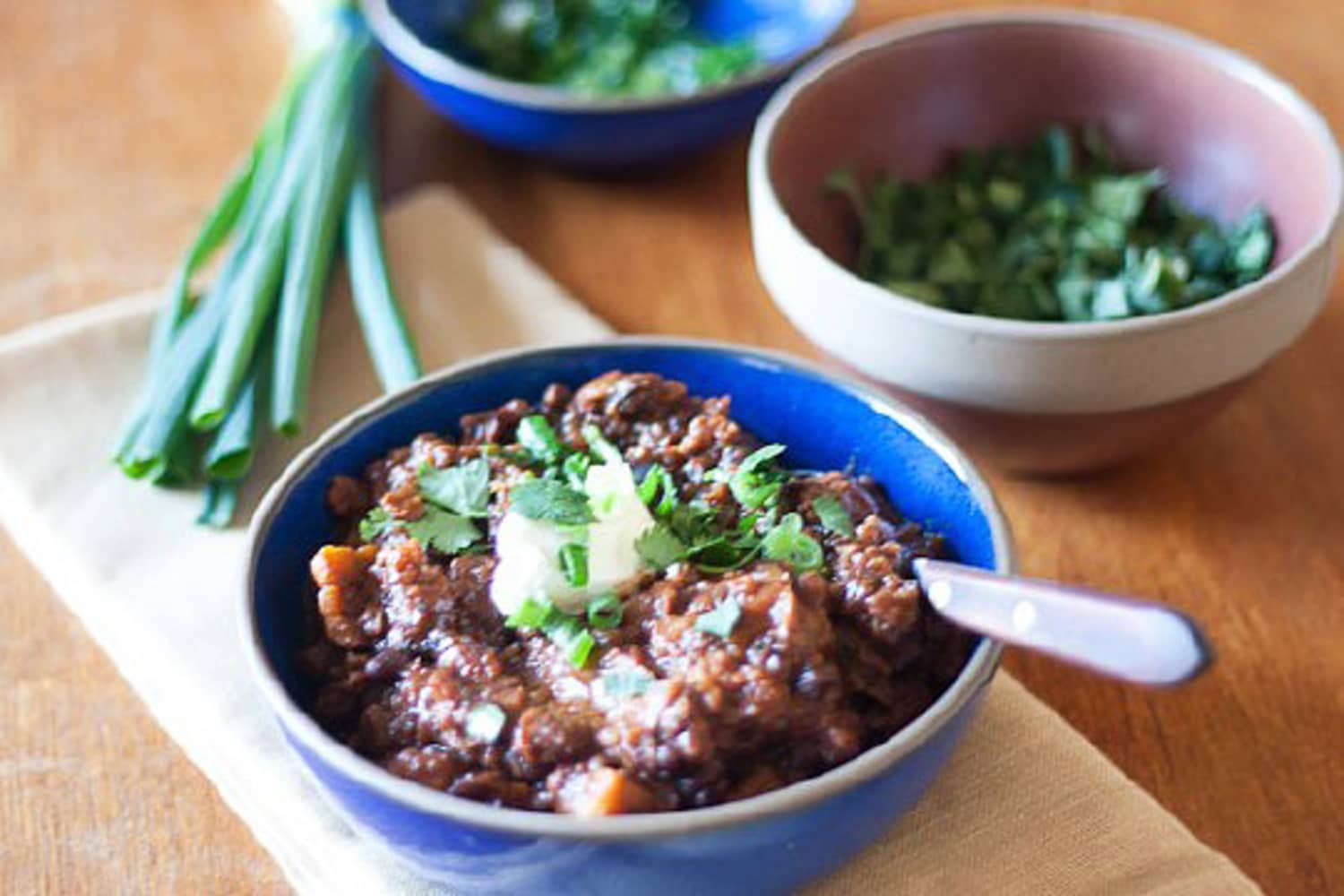 Vegetarian Recipe: Black Bean, Sweet Potato, and Quinoa Chili