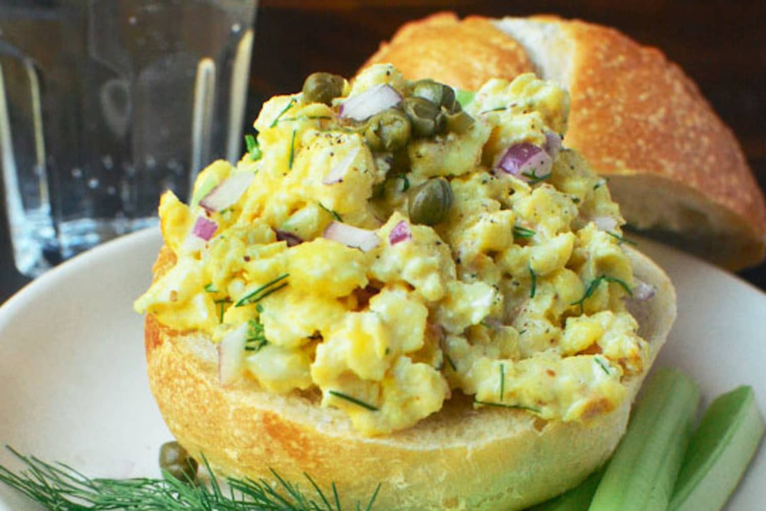Recipe Quick Easy Scrambled Egg Salad Kitchn Recipe Quick Easy Scrambled Egg Salad Kitchn