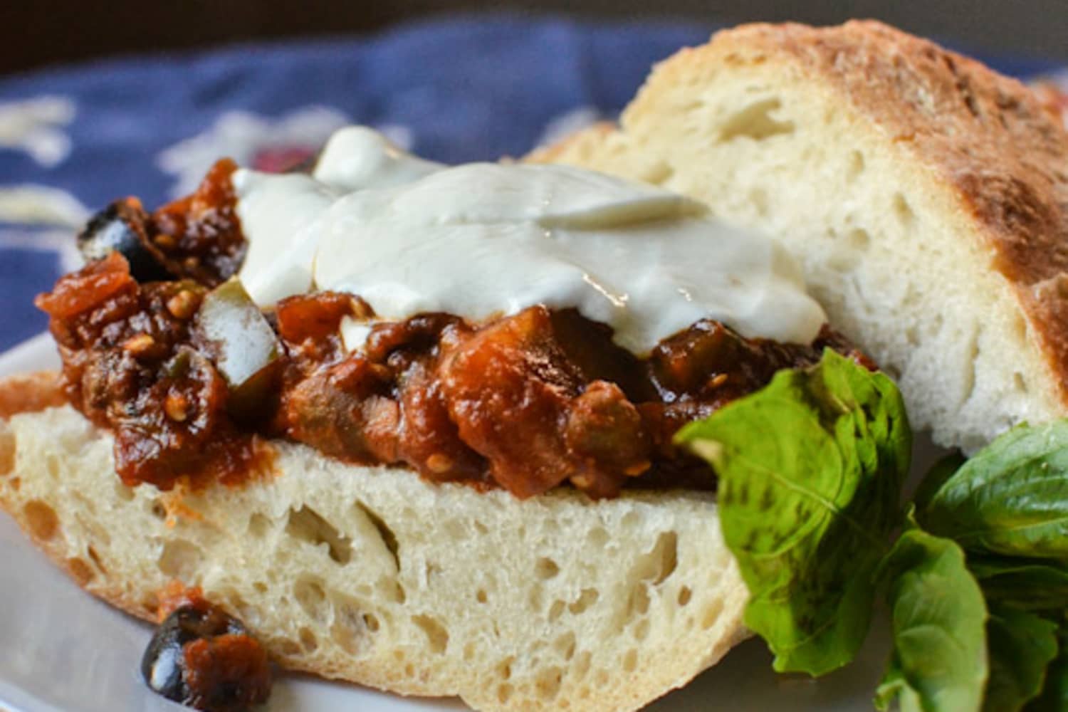 Recipe Eggplant Caponata Sandwiches With Mozzarella Basil Kitchn 2 de febrero 1948) es una escritora estadounidense y conductora del programa televisivo barefoot contessa de food network, y una exmiembro del personal de la oficina de administracion y presupuesto de la casa blanca. eggplant caponata sandwiches