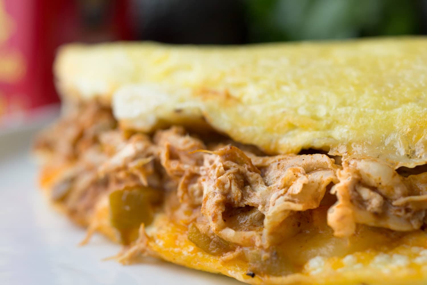 Brunch Recipe: Chicken Enchilada Omelet - The Kitchn