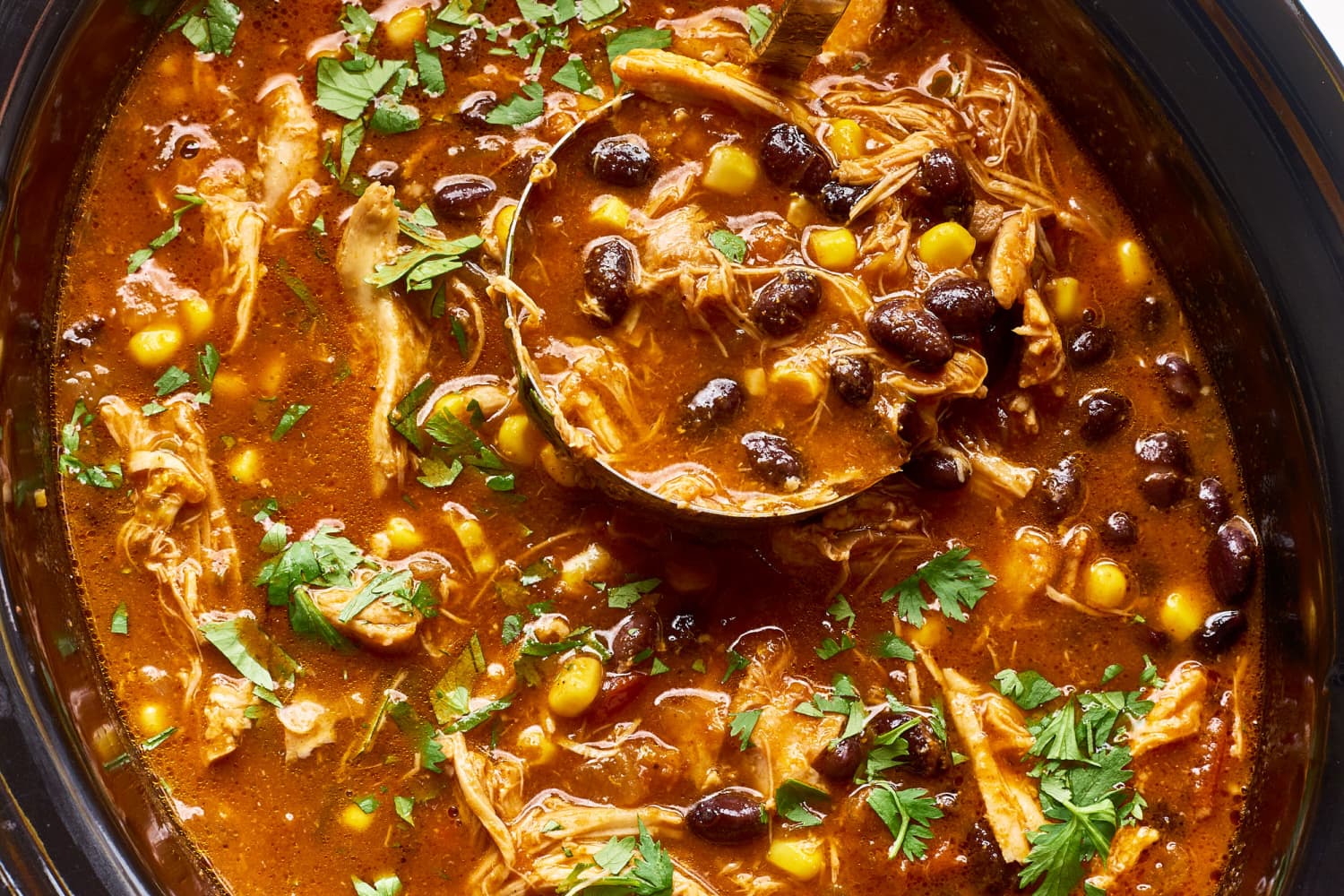 Recipe: Slow Cooker Chicken Enchilada Soup