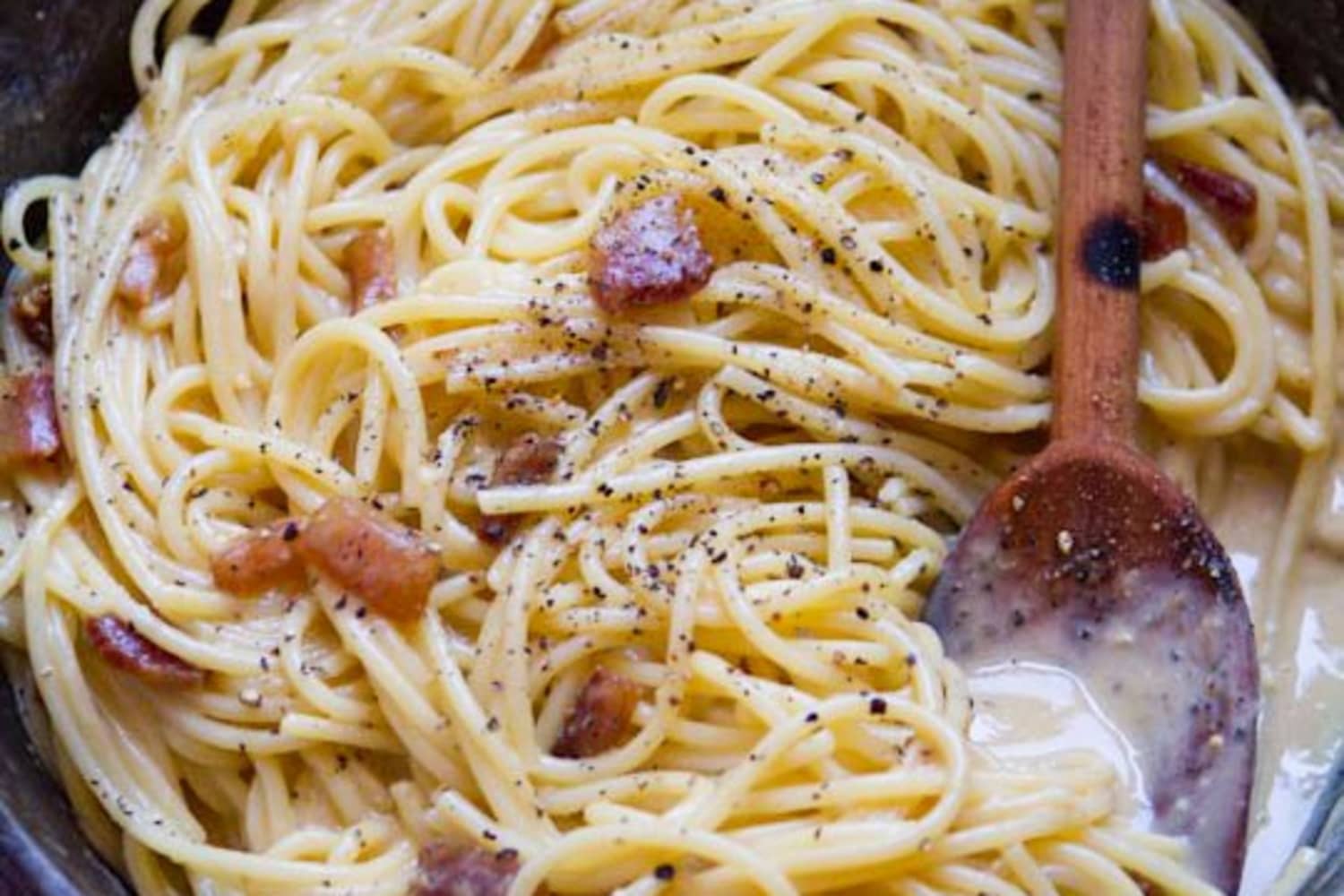 Recipe Authentic Spaghetti alla Carbonara   Kitchn