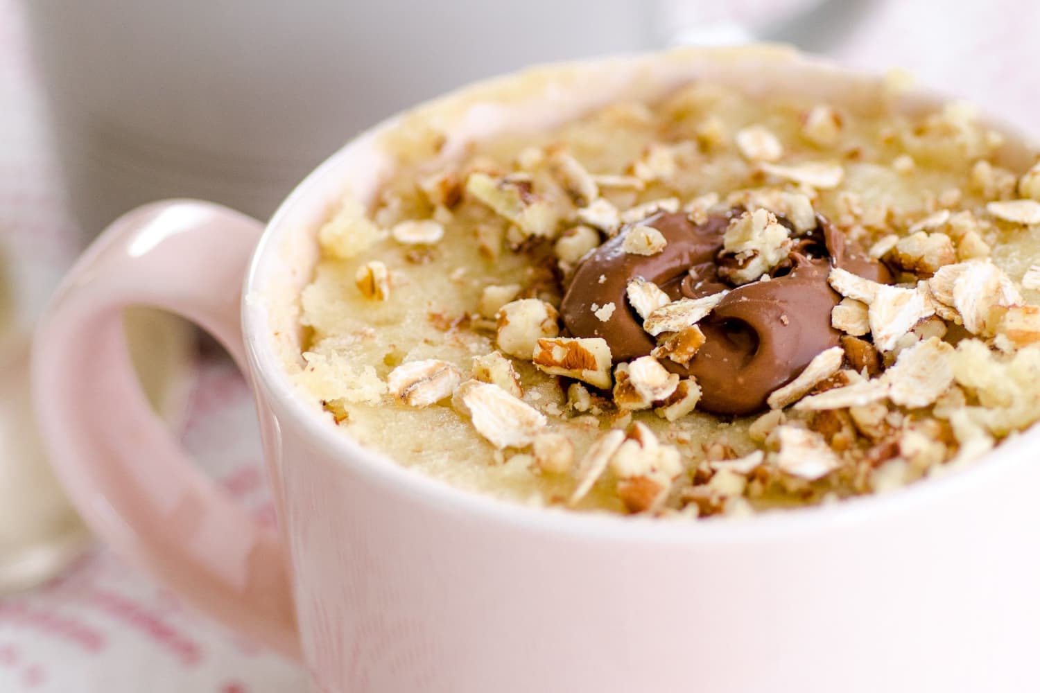 Recipe Oatmeal Nutella Mug Cake Kitchn