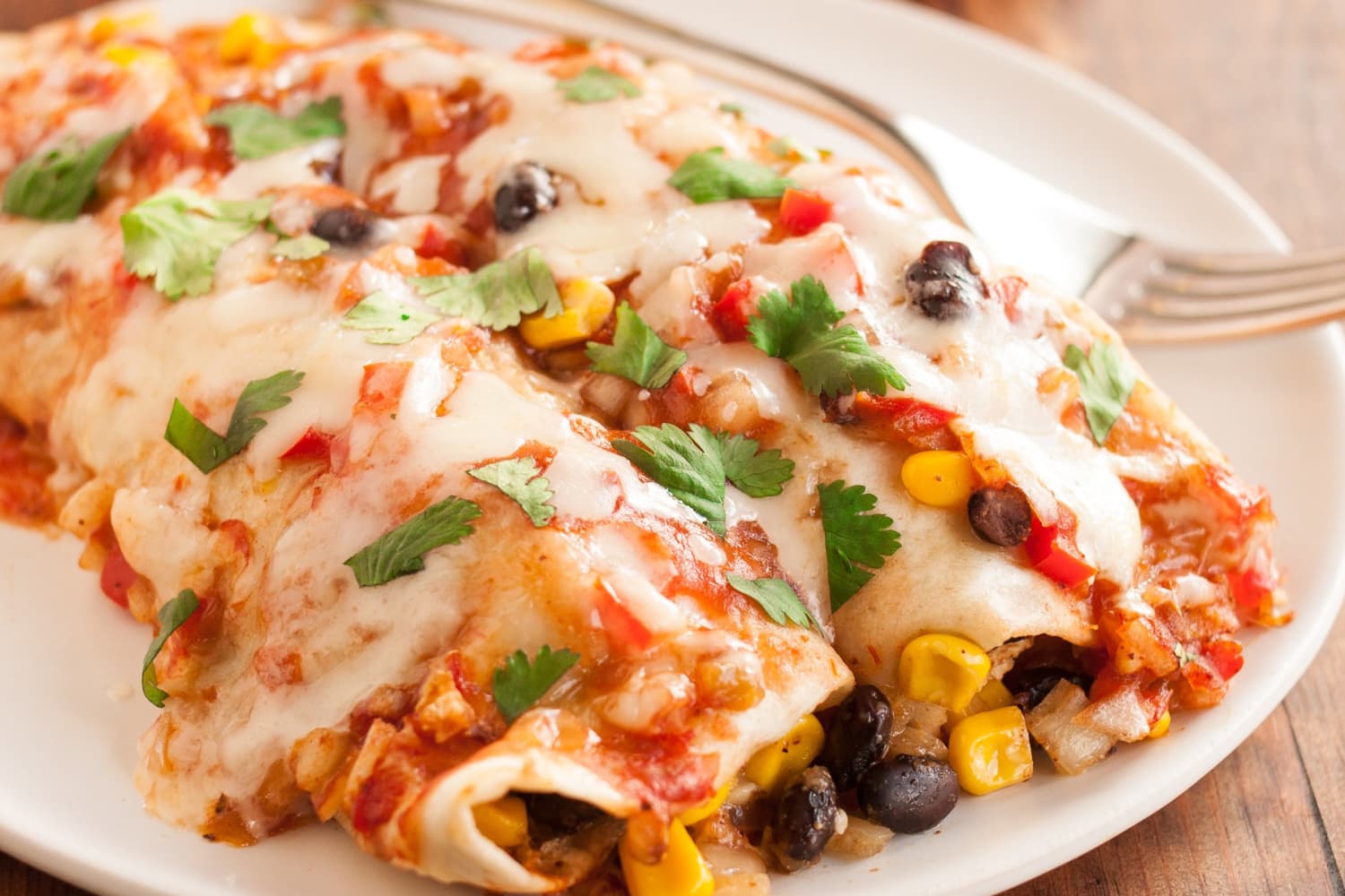 Recipe: Slow Cooker Black Bean Enchiladas