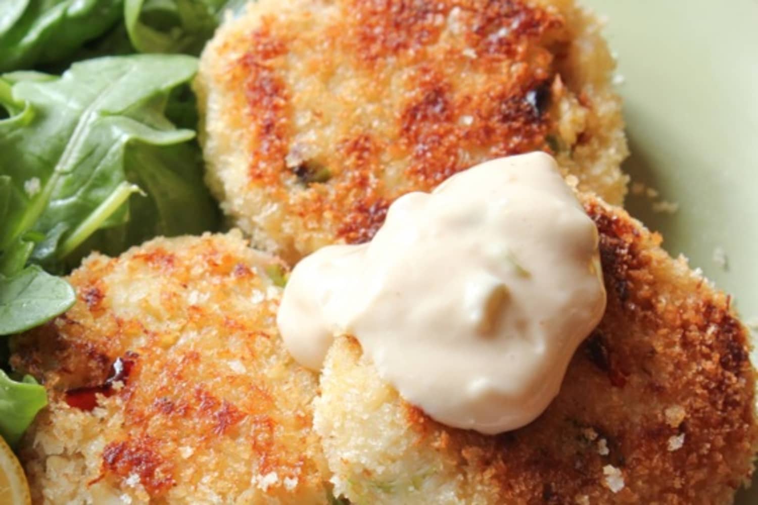 Recipe: Crab Cakes with Easy Rémoulade - The Kitchn