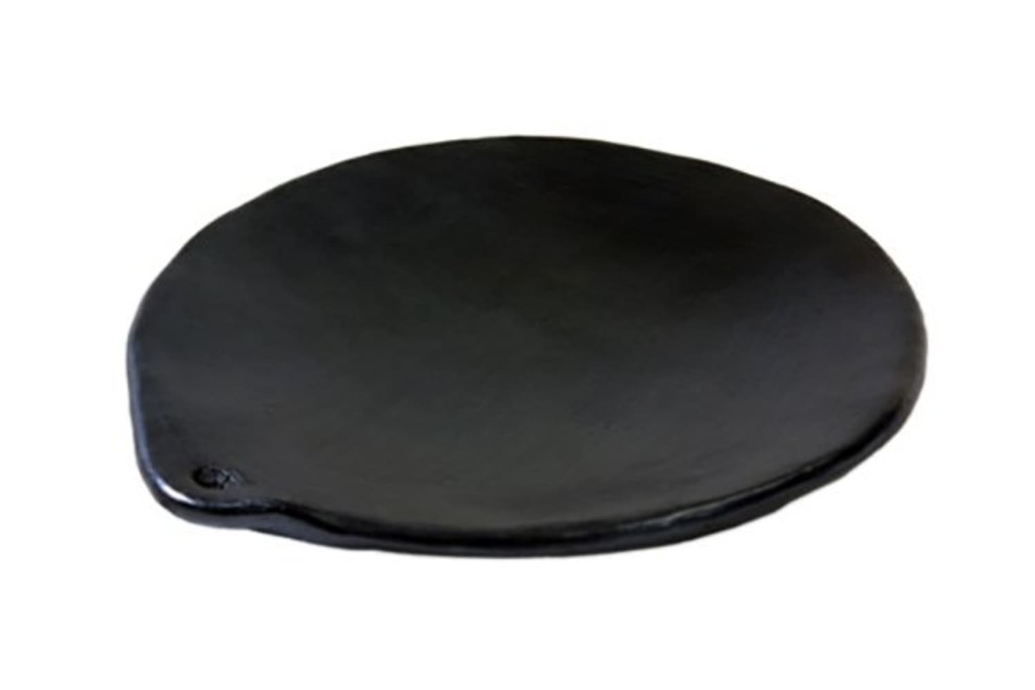 Comal for tortillas 9 Grill Griddle Pan Black Clay Earthen