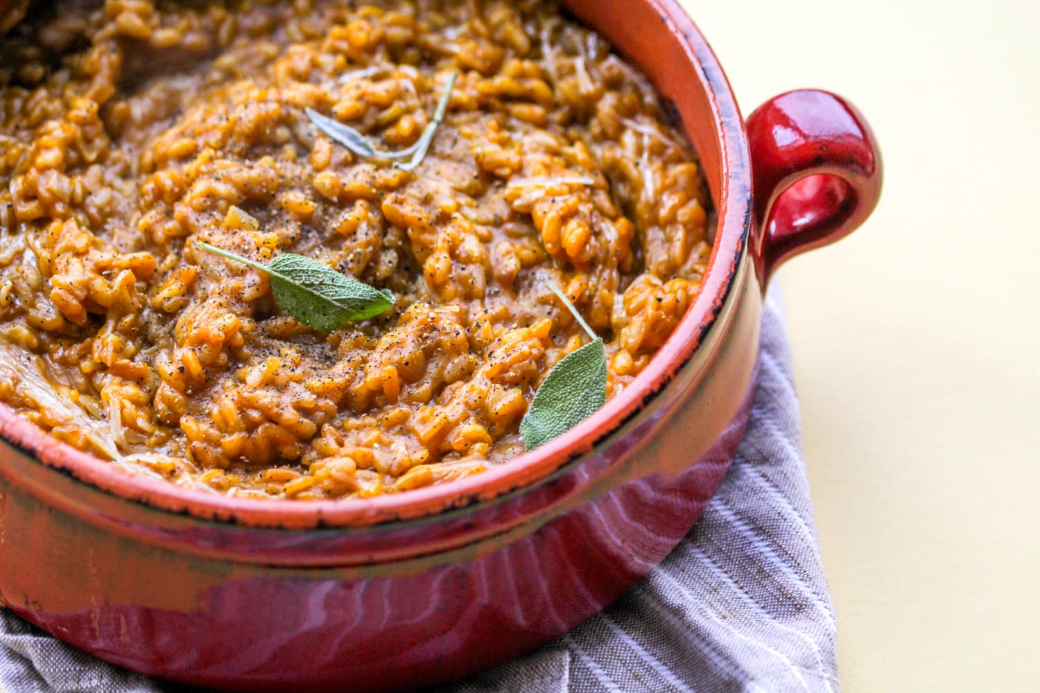 Pumpkin Risotto Is Creamy, Satisfying, and Extra Cheesy