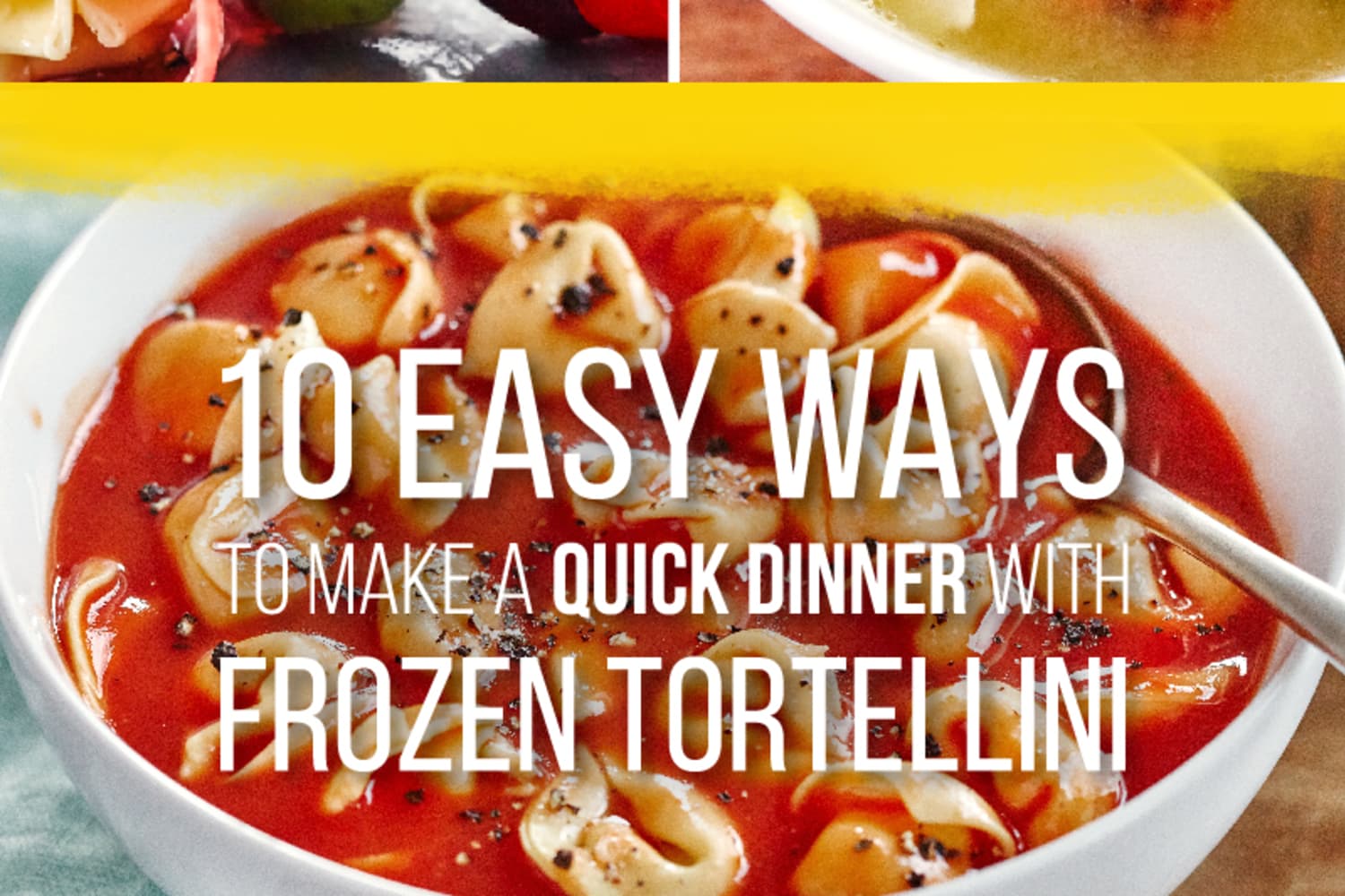 The Frozen Tortellini Feast 10 Ways To Turn This Freezer Staple Into Dinner Kitchn Homemade tortellini is one of the most important recipes of my hometown, bologna! the frozen tortellini feast 10 ways to
