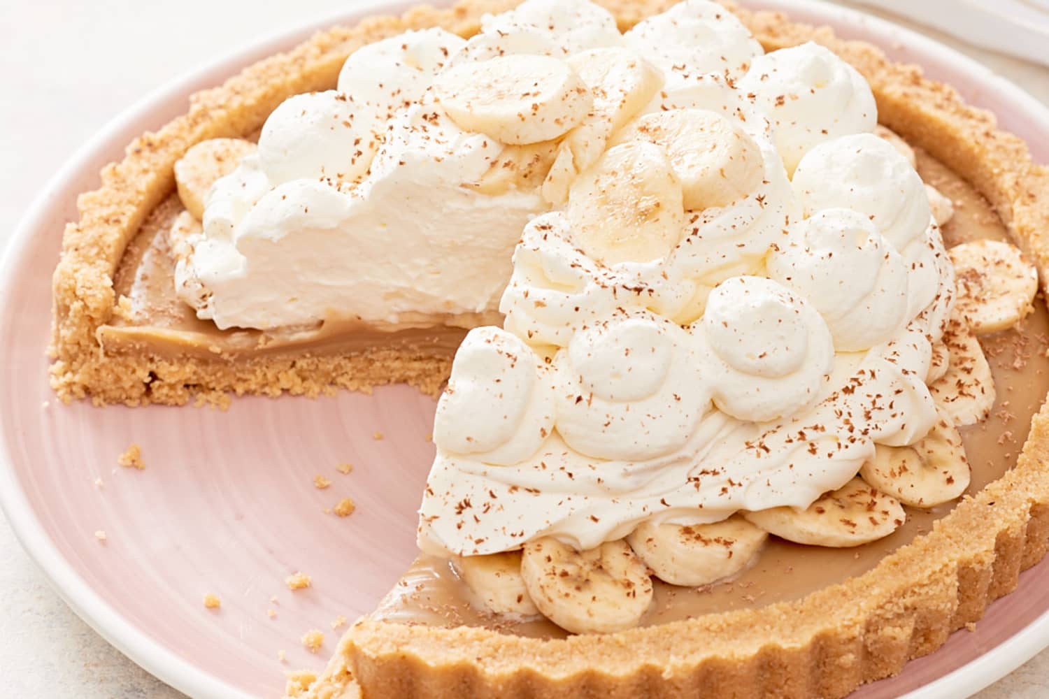 Recipe Banana Toffee Pie With A Shortbread Crust Kitchn If you do, this tart is definitely for you. how to make banoffee pie