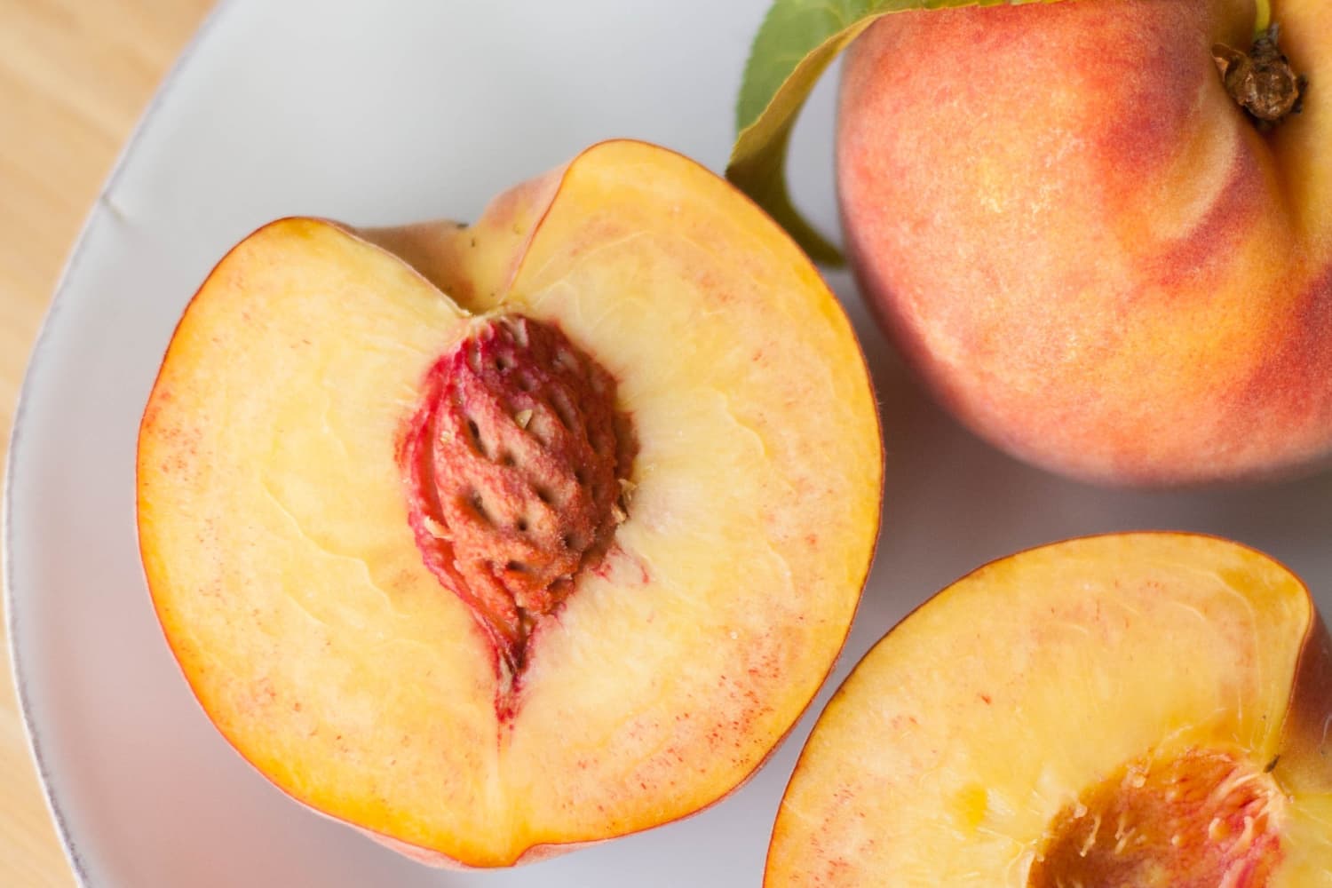 The Easiest Way To Pit A Peach Kitchn The Easiest Way To Pit A Peach Kitchn
