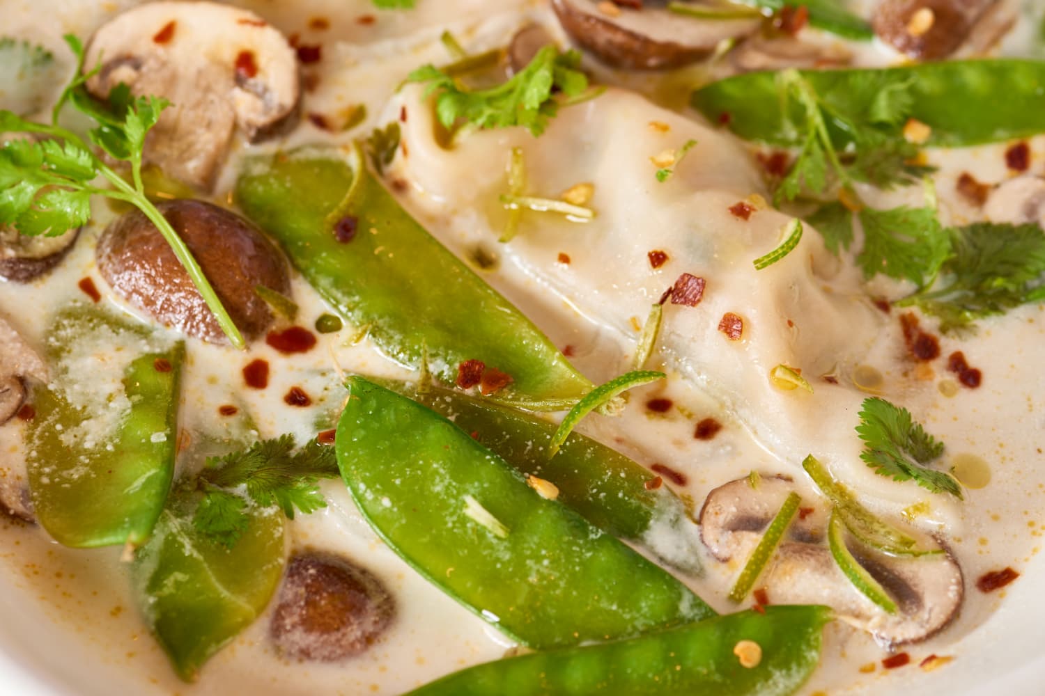 Recipe: Last-Minute Spicy Coconut Wonton Soup