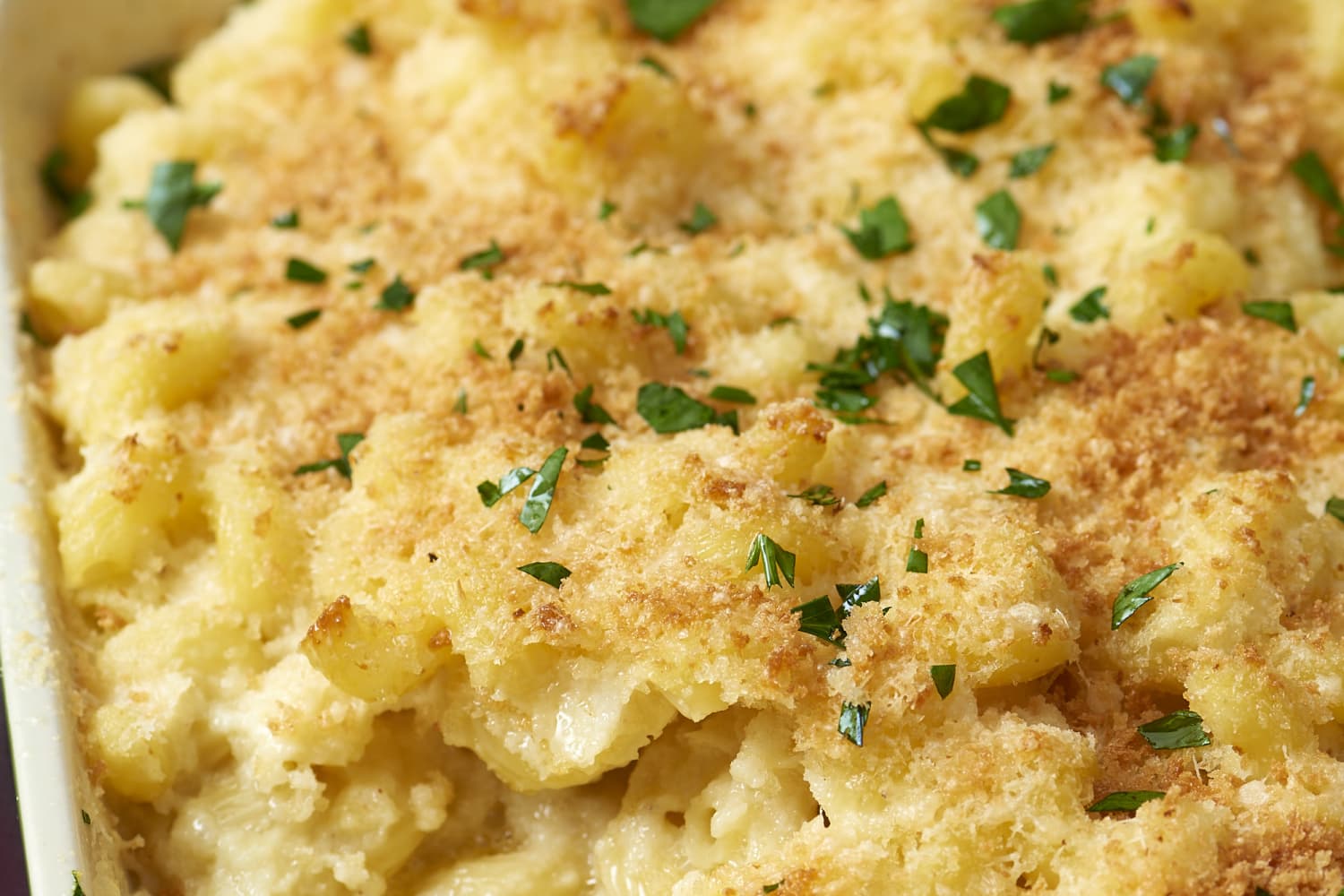 Recipe Cauliflower Mac And Cheese Kitchn This healthy cauliflower mac and cheese features a luscious, creamy cauliflower sauce as well as baked cauliflower florets. cauliflower mac and cheese