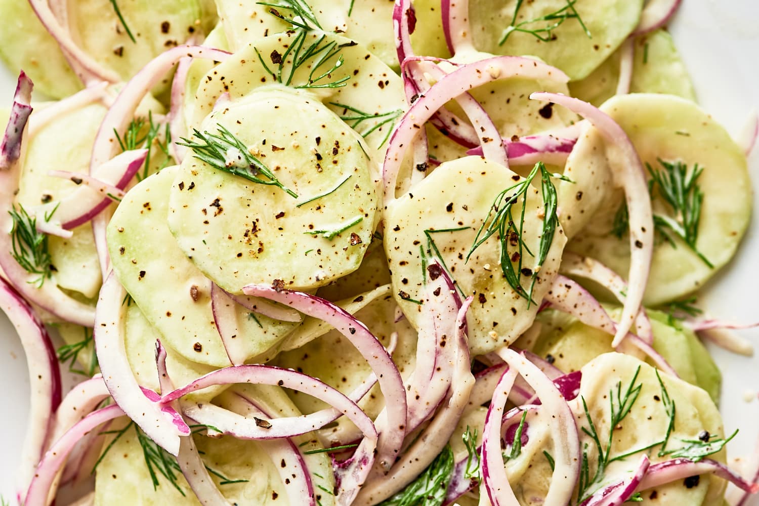 Sour Cream And Dill Cucumber Salad Kitchn