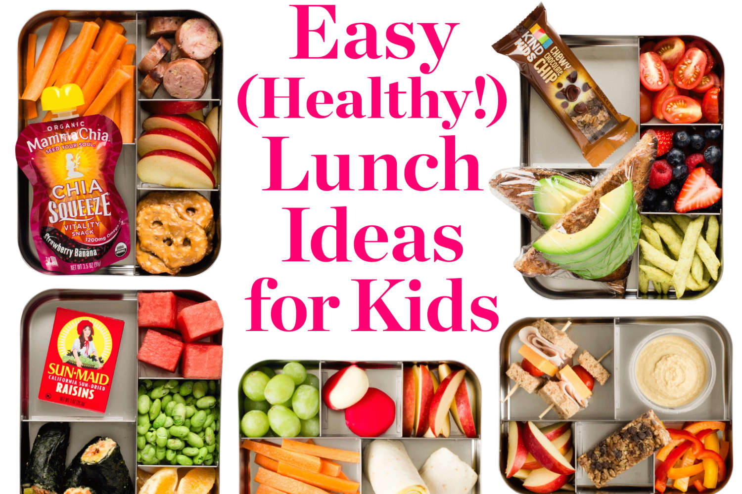 33 Delicious Lunch Box Snack Ideas for Kids - Teaching Expertise