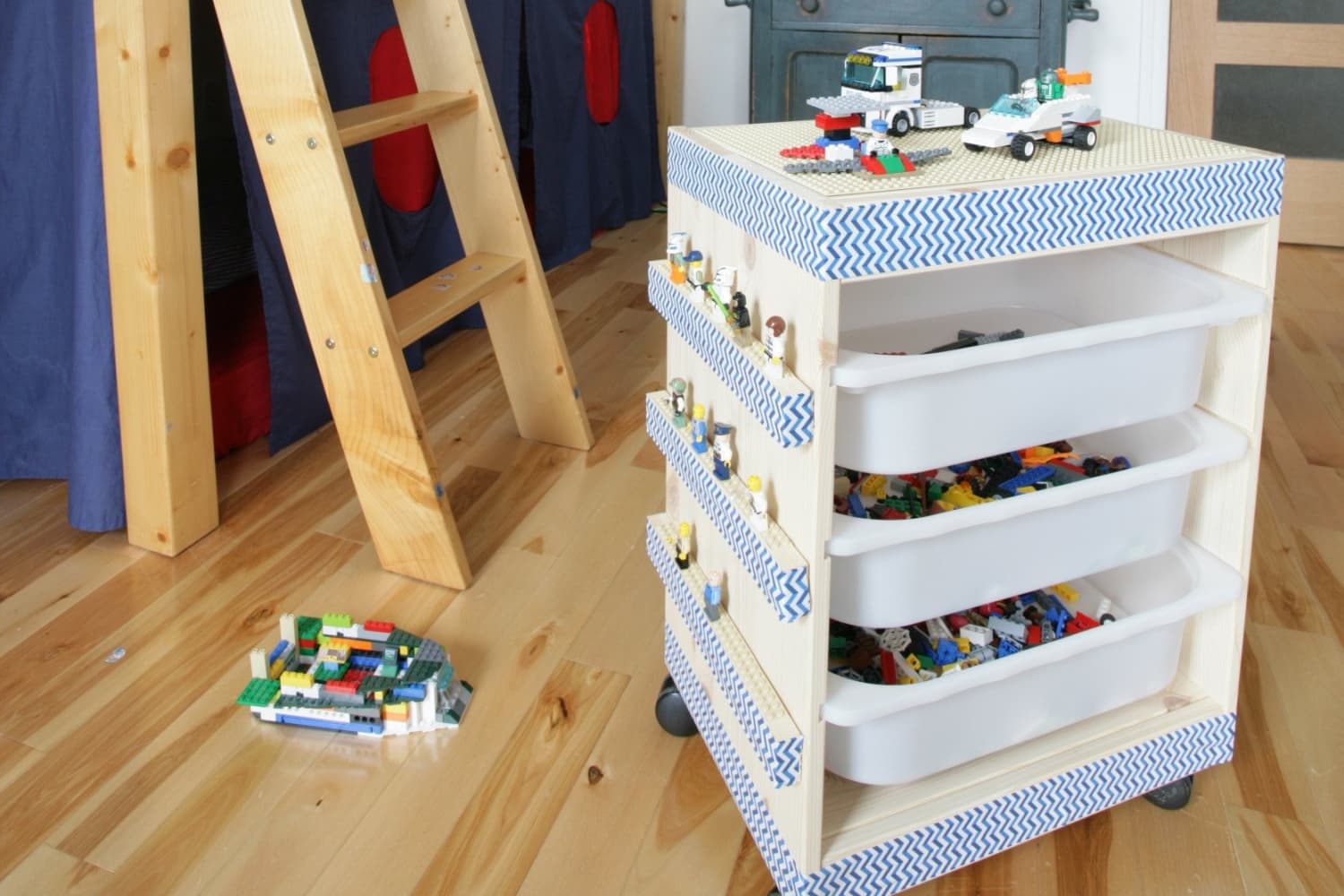 How to Turn Your IKEA Trofast Into a LEGO Holder Apartment Therapy