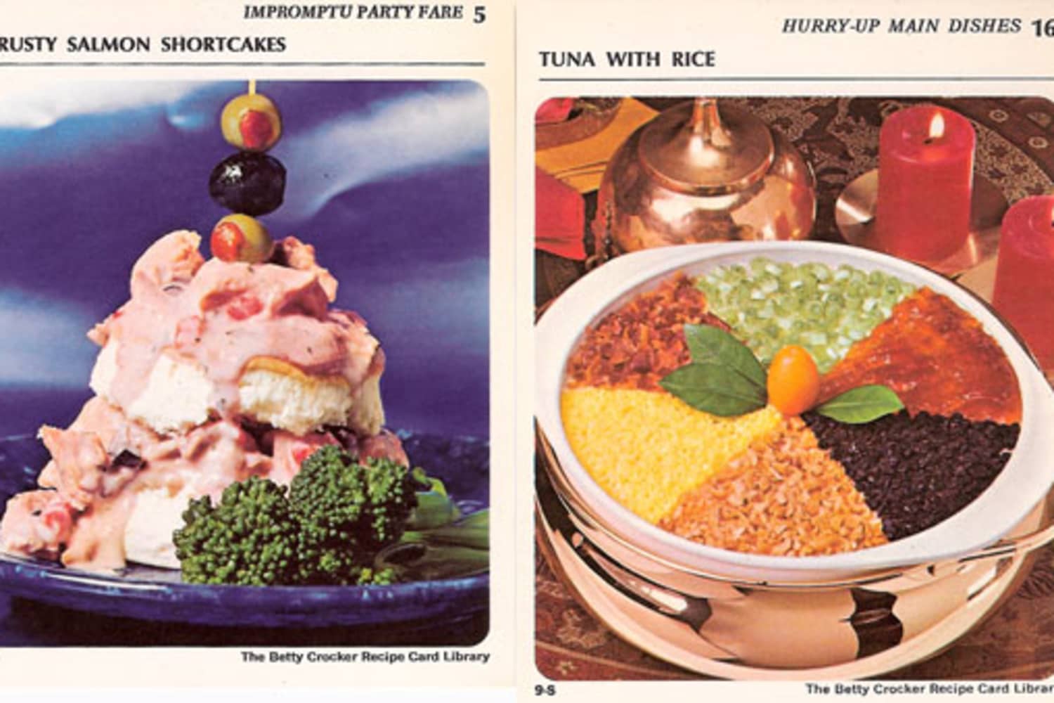 Retro Find The 1971 Betty Crocker Recipe Card Library