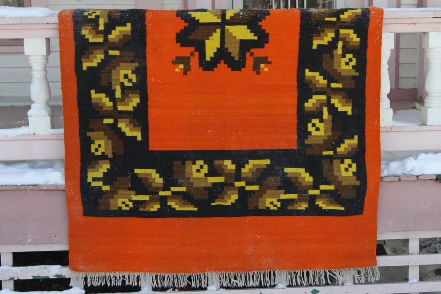 How To Clean a Rug With Snow Apartment Therapy