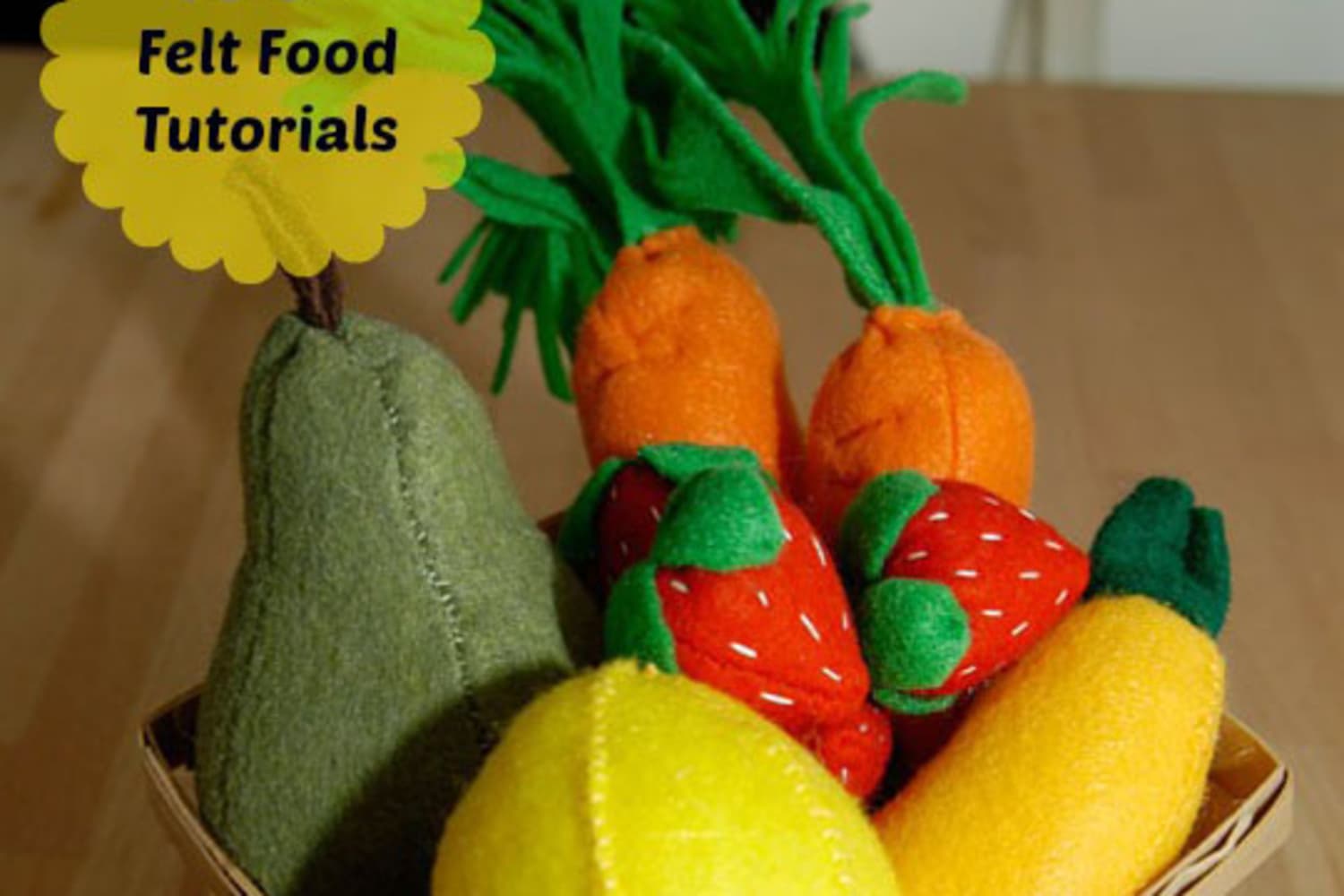 How To Make Felt Food List of Free Tutorials Apartment Therapy