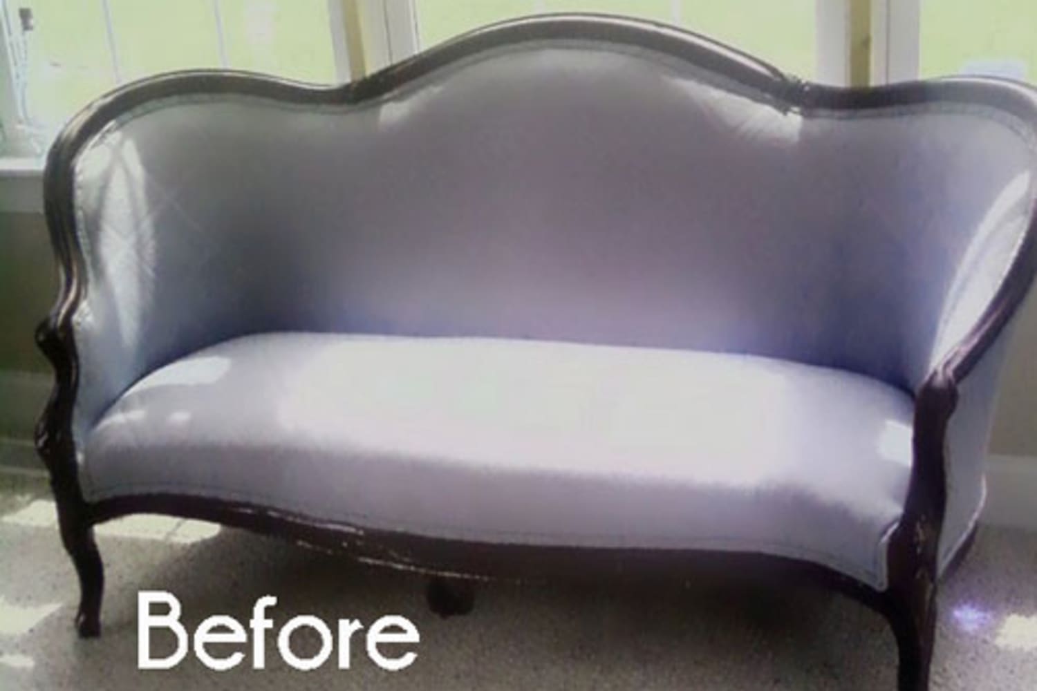 Before & After An Old Settee Turned Into A Family Heirloom Apartment