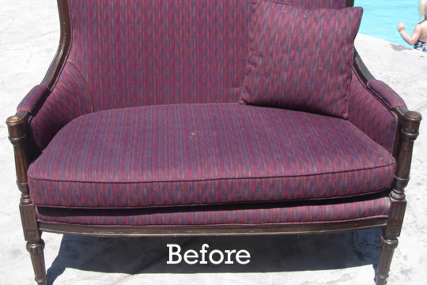 Before & After 69 Loveseat Makeover Apartment Therapy