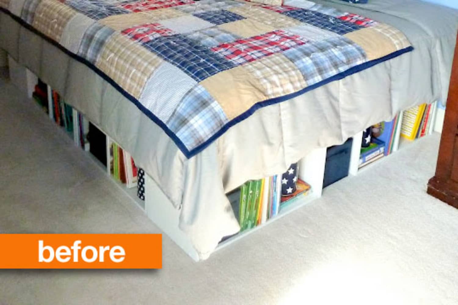 DIY Pegboard Headboard Apartment Therapy