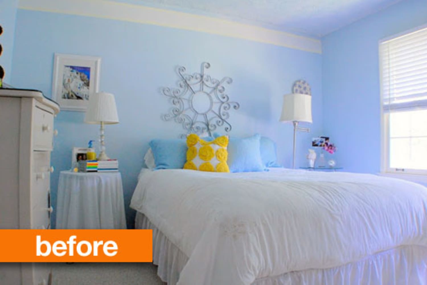 Before & After A Revamped Guest Room Apartment Therapy