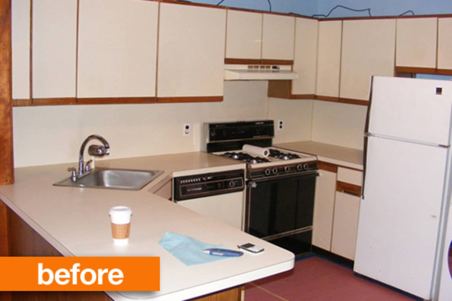 An Outdated Apartment Kitchen Gets a Whole New Look | Apartment Therapy