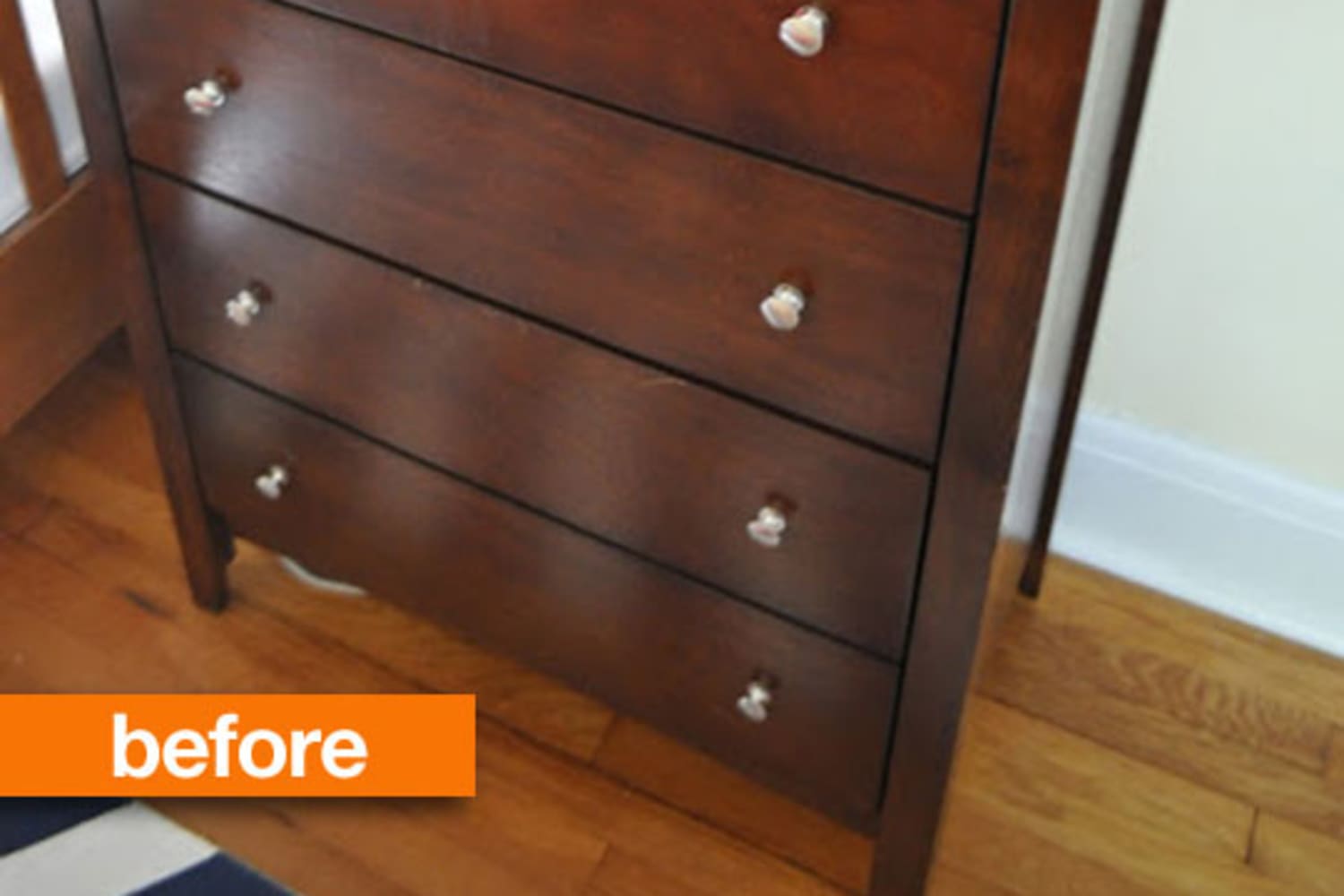 Before & After Boring Dresser Gets ExtraSpecial Facelift Apartment