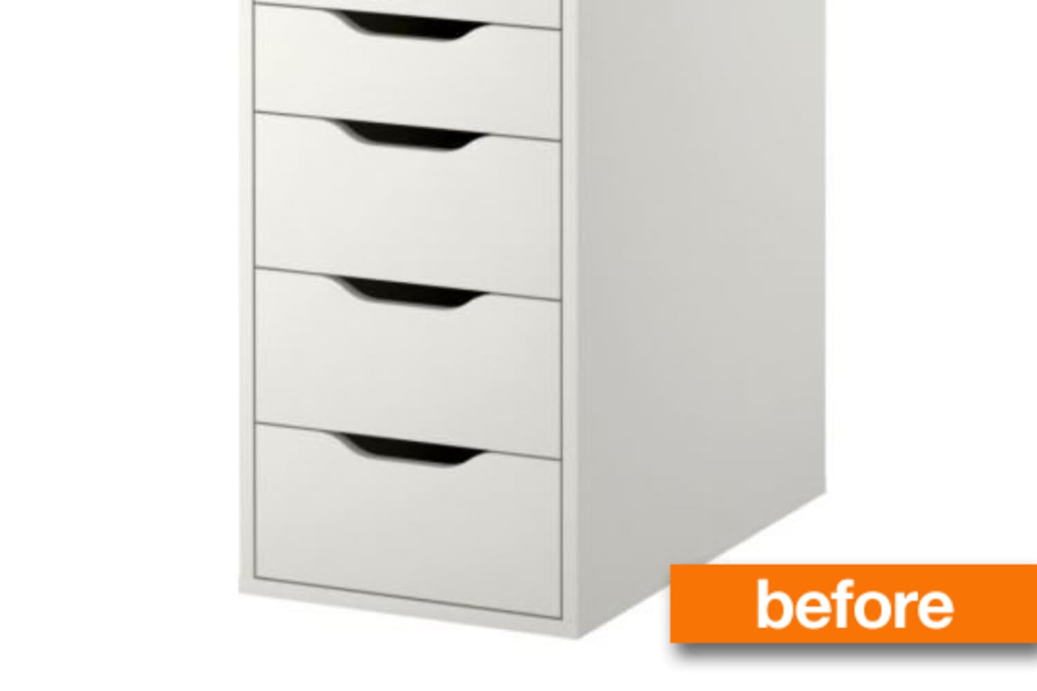 IKEA Drawer Unit to DIY Designer Desk Apartment Therapy