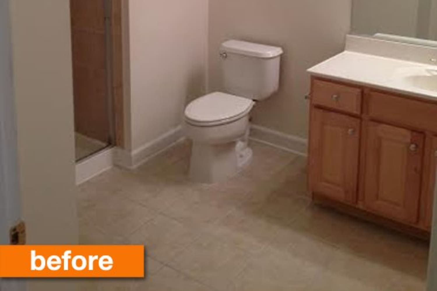 Before & After From Boring Bathroom to Bold! Apartment Therapy