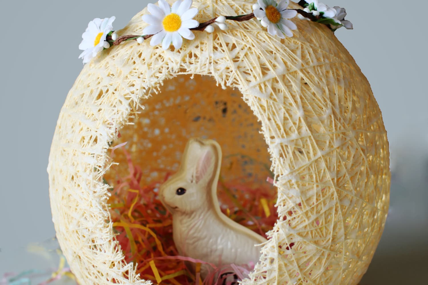 DIY Project Idea How to Make Easter Baskets from Sugar String Apartment Therapy