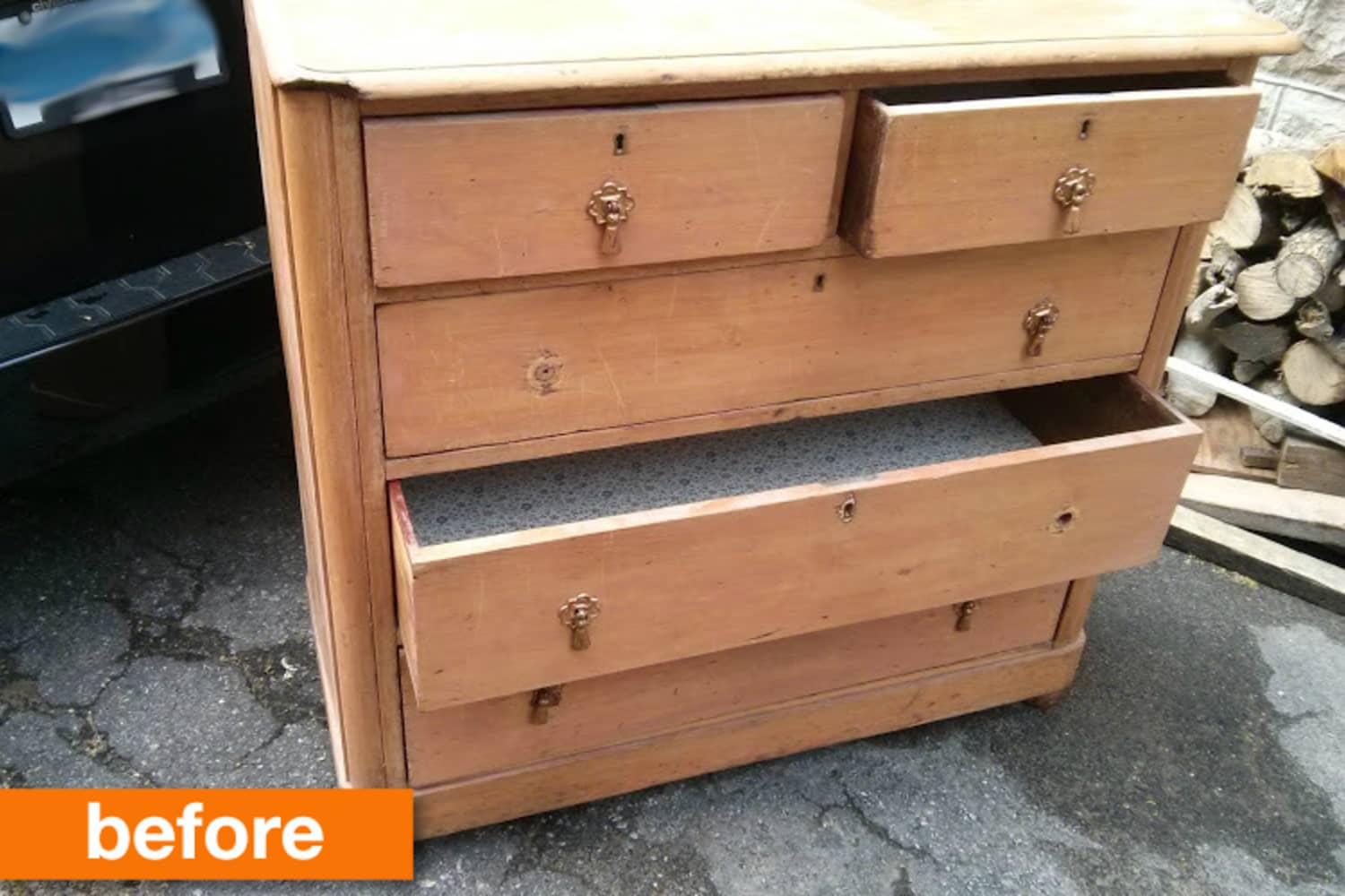 Before & After A Heavy Dresser Gets a KnotTooShabby Makeover