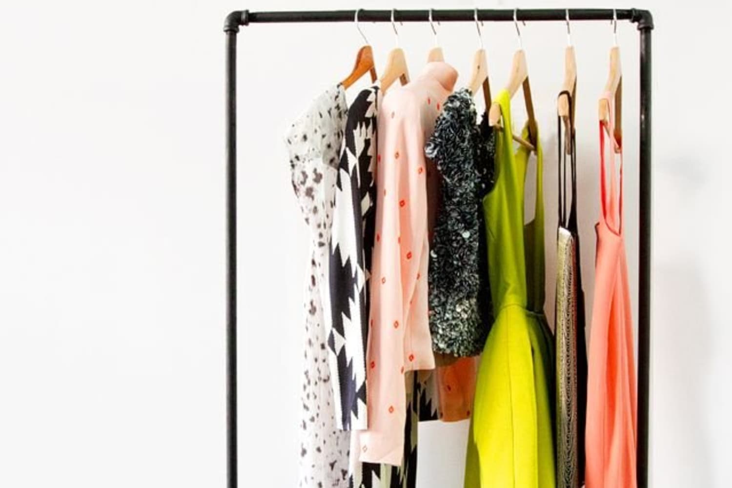 10 Stylish DIY Clothing Racks Apartment Therapy
