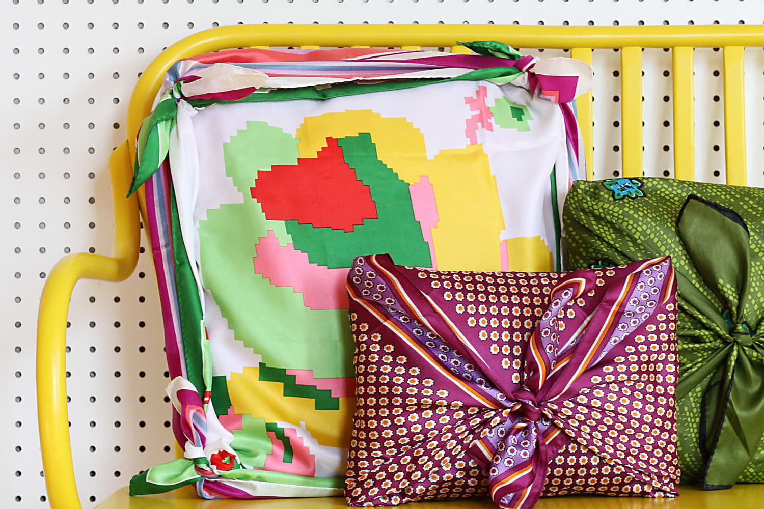 How To Make Vintage Scarf Pillow Covers No Sewing Needed! Apartment