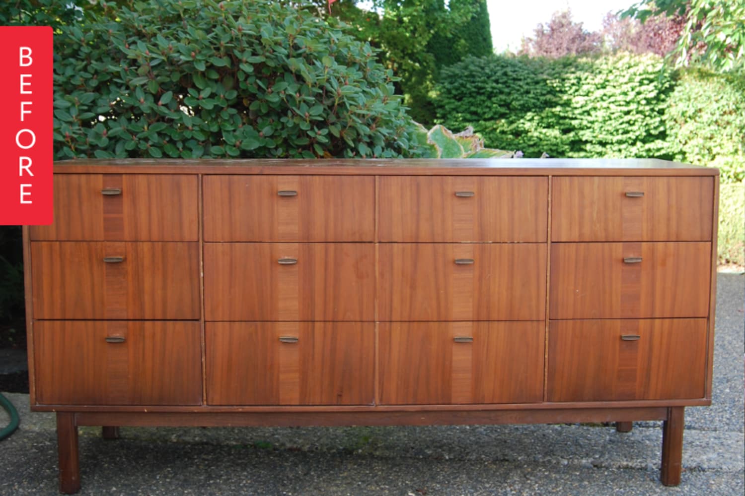 Before & After Credenza Gets a Fresh Finish Apartment Therapy