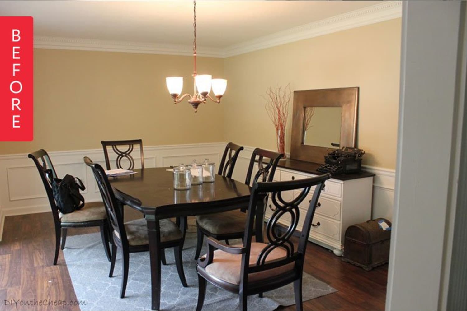 Before & After Dining Room Goes Really Deep Apartment Therapy
