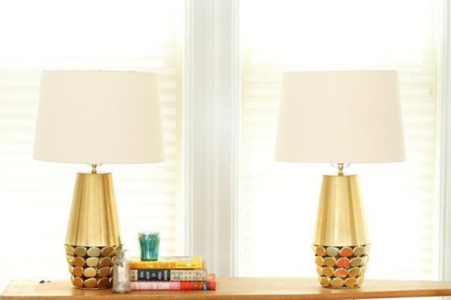 How To Make a Lamp from a Vase Step by Step Photos Apartment Therapy