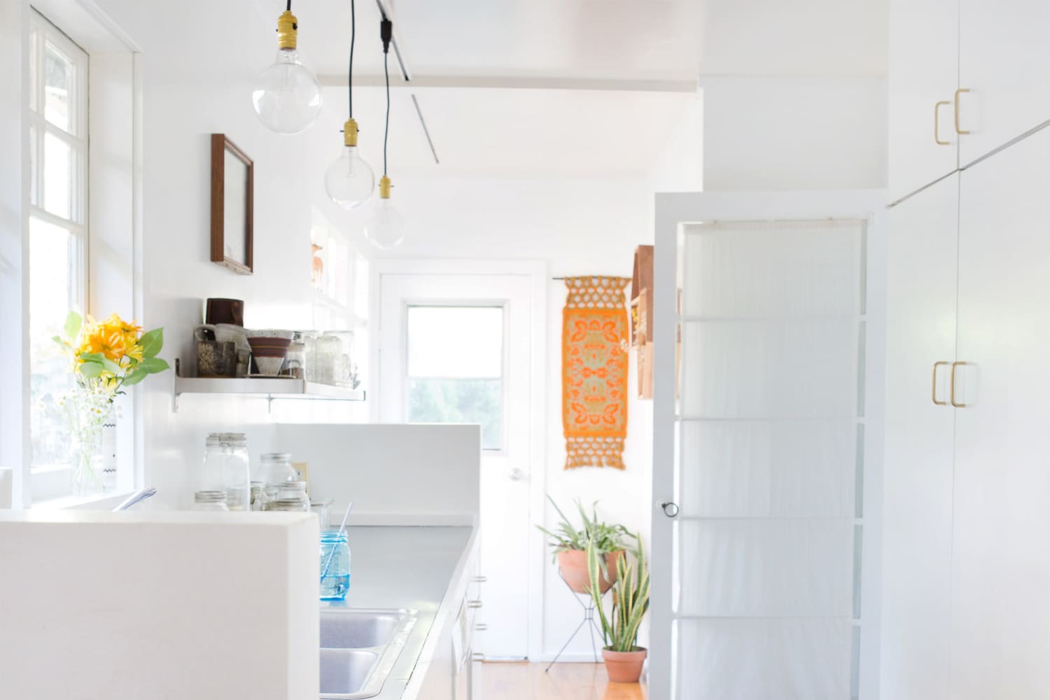 DIY Kitchen Track Lighting Solution Apartment Therapy