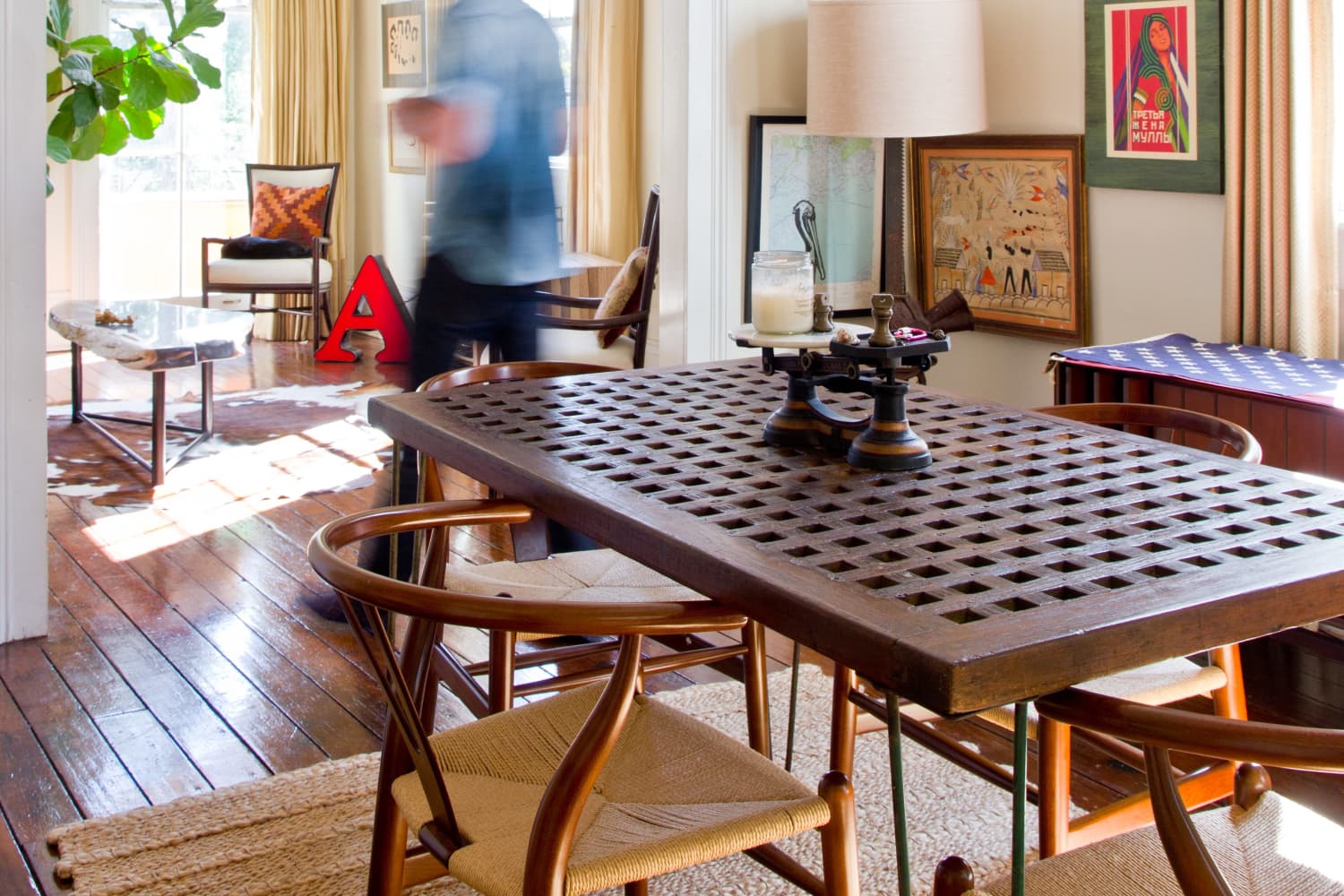 House Tour An ArtFilled Uptown New Orleans Rental Apartment Therapy