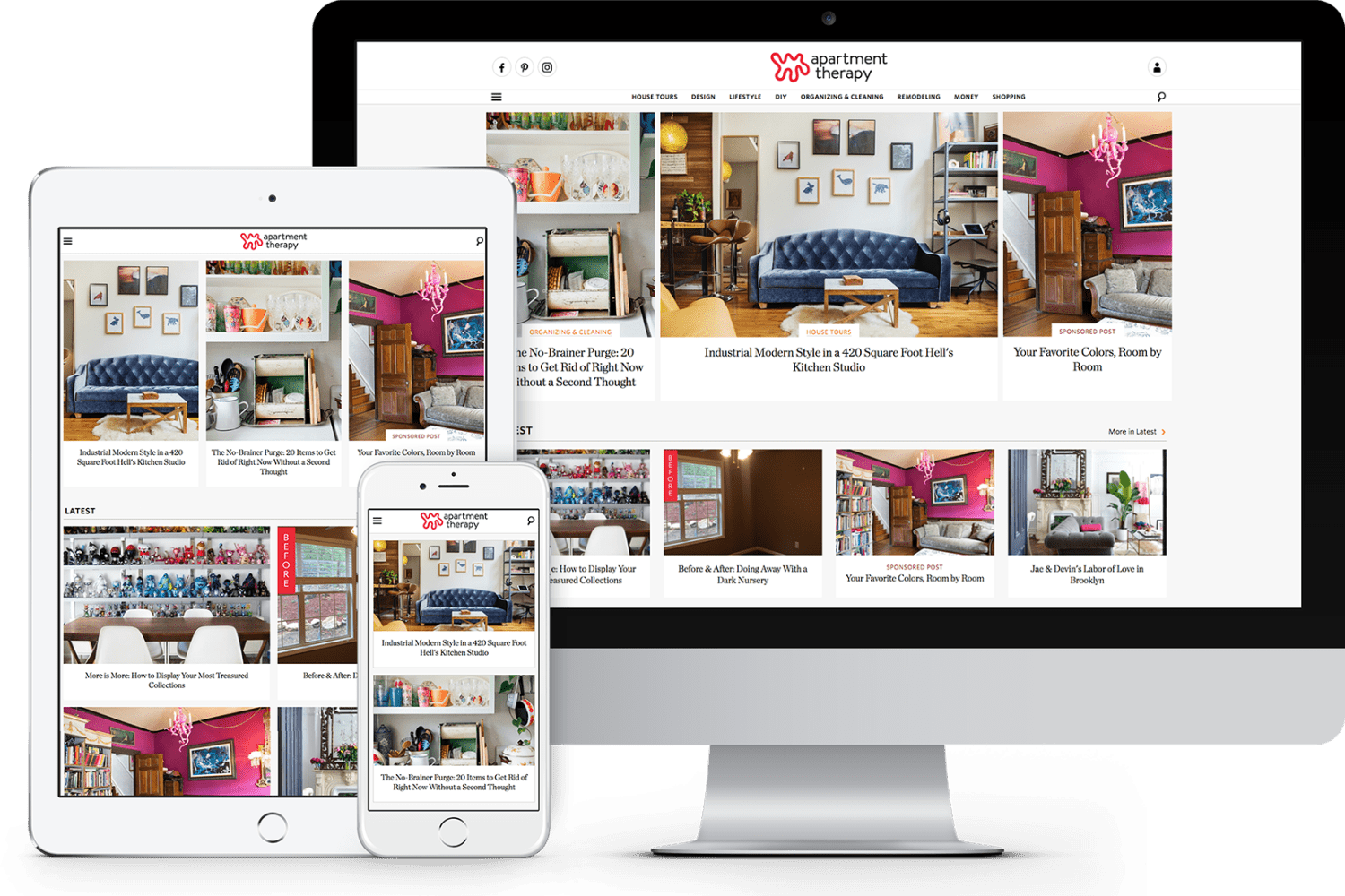 It’s Official to the New Apartment Therapy! Apartment Therapy