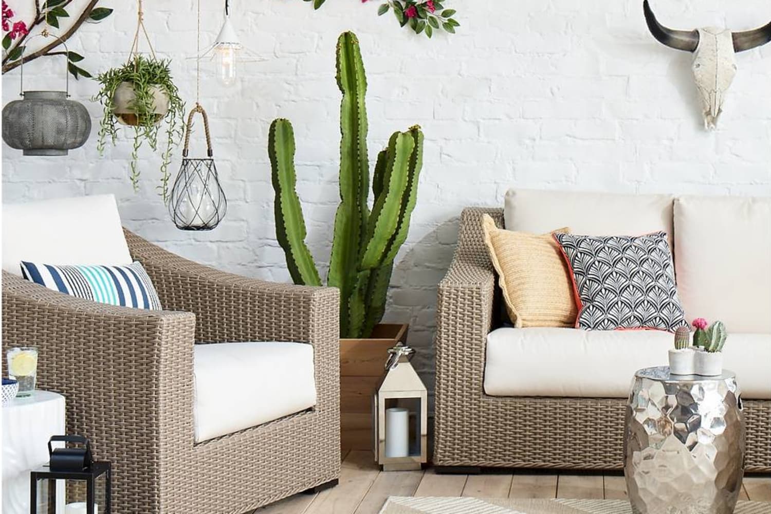 High/Mid/Low Best Outdoor Throw Pillows Apartment Therapy