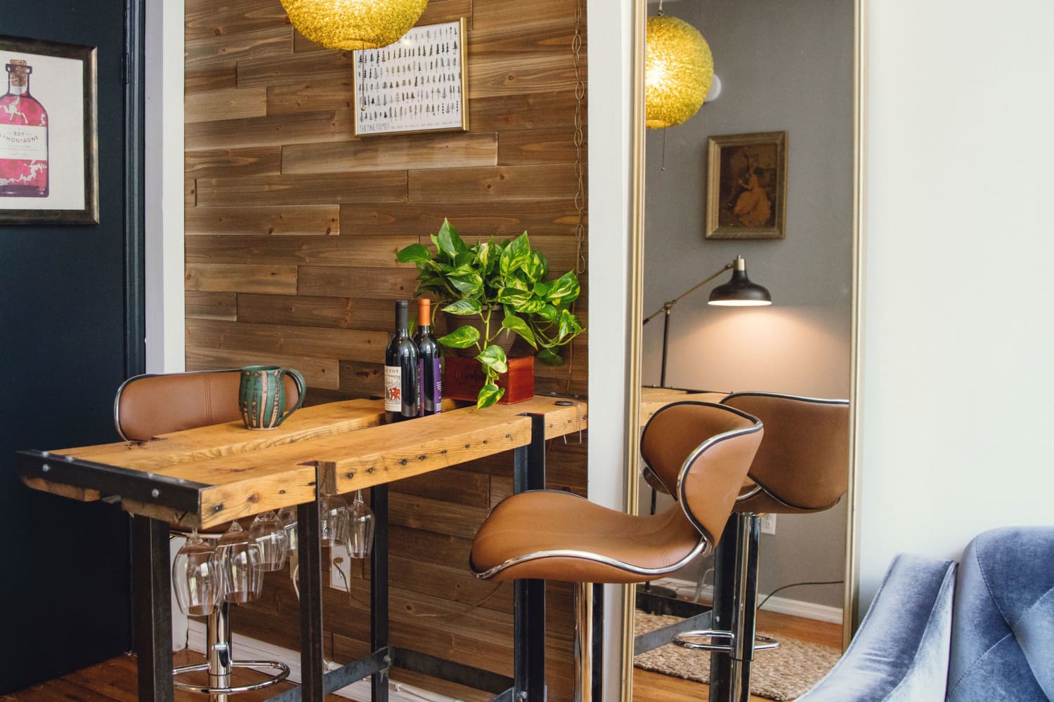 Get the Look Industrial Modern Style Mixed With Clever DIY Apartment