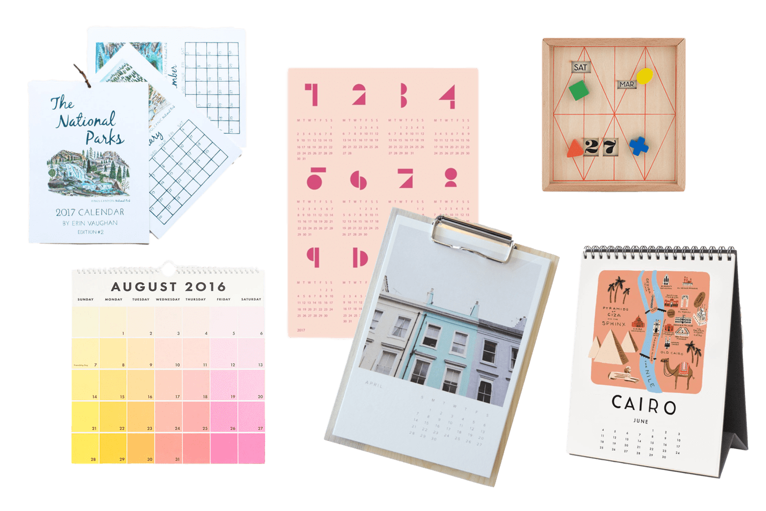 Your Workspace Needs a Pretty Calendar (Like These!) So You Stop