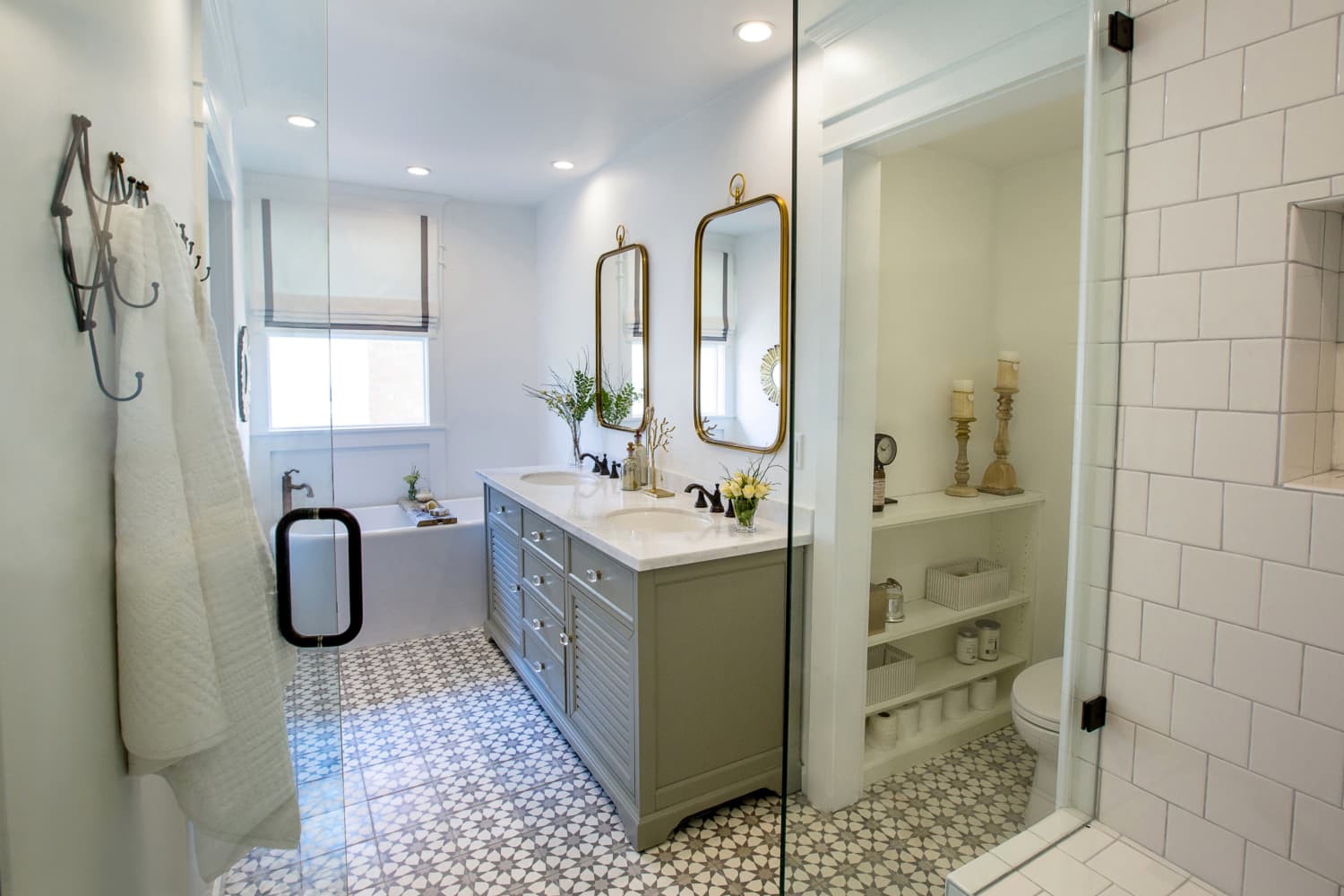 A Husband and Wife’s “Happy Medium” Small Space Bathroom Renovation ...