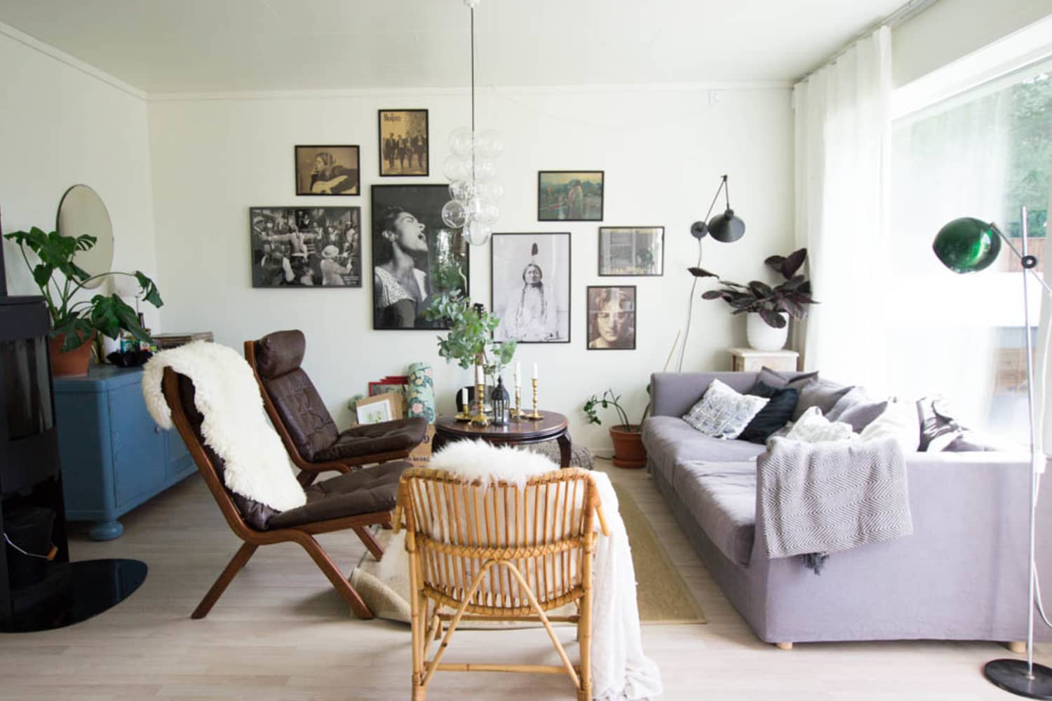 Scandinavian, Bohemian Norway Home Tour Apartment Therapy