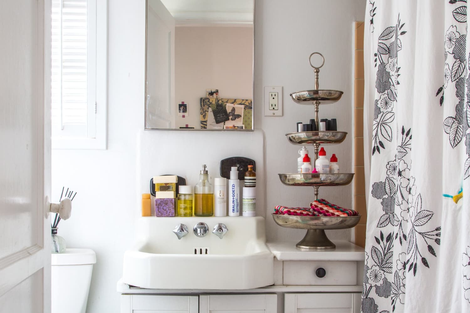 7 Clever Ways to Add Storage to a Small Bathroom Apartment Therapy