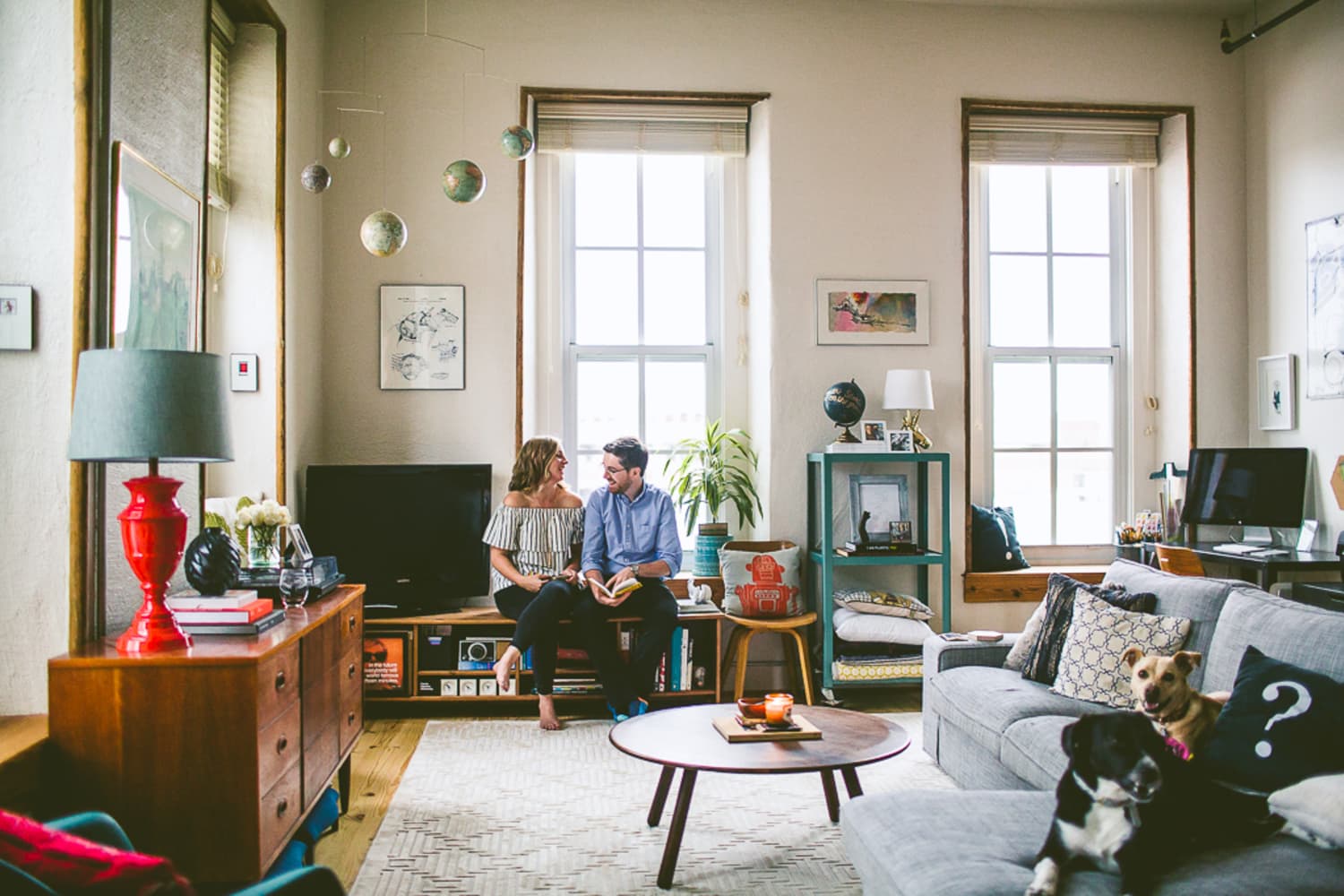 House Tour Eclectic "Garage Sale"Style Warehouse Apartment