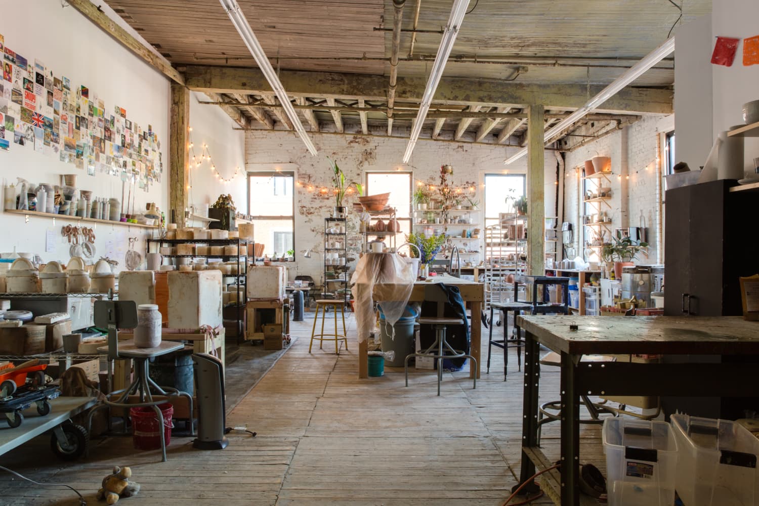 Helen Levi's Brooklyn Ceramic Studio Tour Apartment Therapy
